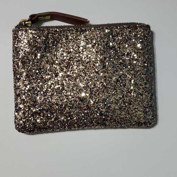 Madewell Handbags - Madewell Glitter Zipper Wallet